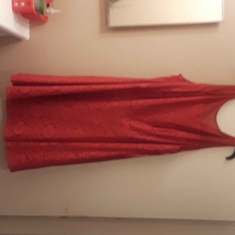 Red dress